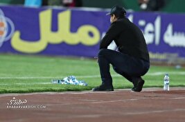 مربی شانس حضور در پرسپولیس را از دست داد