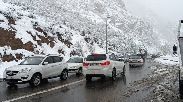 وضعیت ترافیک در جاده‌های مواصلاتی مازندران