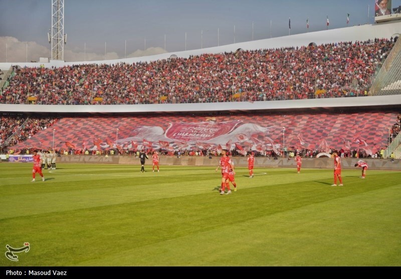 وضعیت ورزشگاه آزادی درآستانه بازی پرسپولیس-النصر