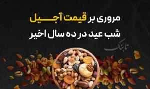 مروری بر قیمت آجیل شب عید در ۱۰ سال اخیر + عکس